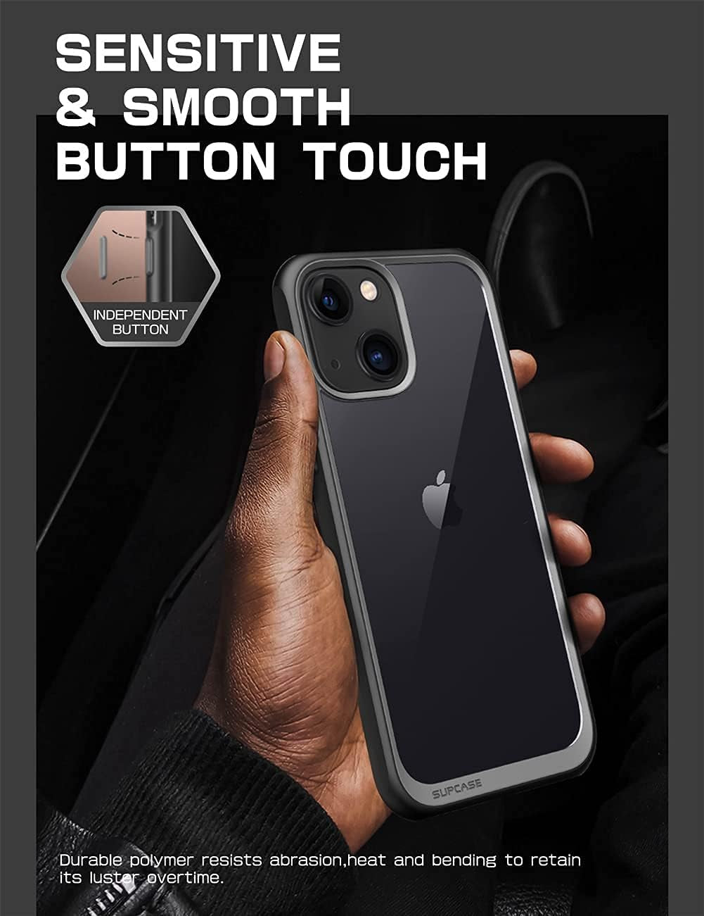 Iphone 13 6.1 Inch (2021) Premium Transparent Hybrid Protective Case Cover for Iphone 13 6.1 Inch (2021